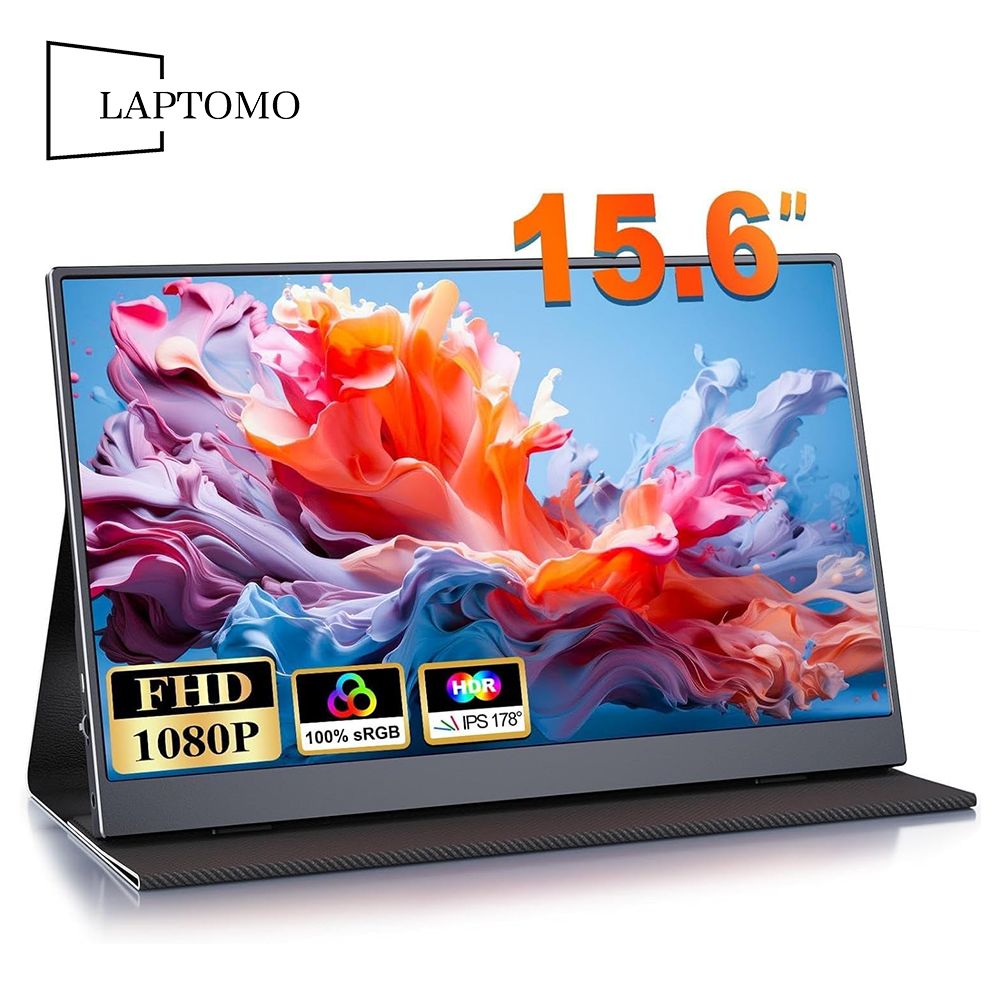 Laptomo 15.6" Монитор портативный, черный