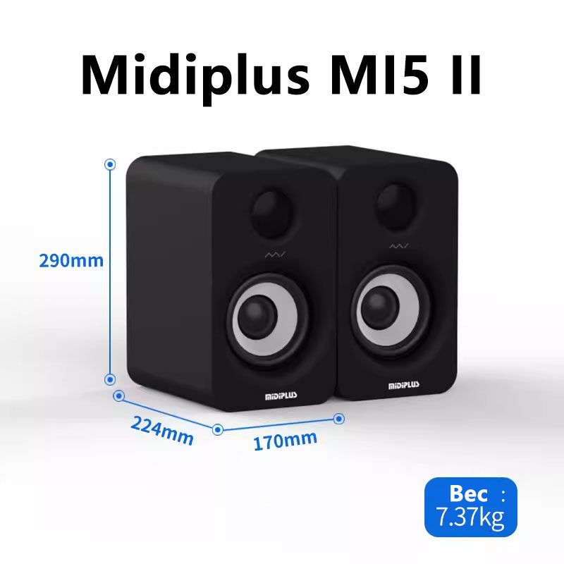 MidiplusMI5IIЧёрный(пара)студийныхмониторов