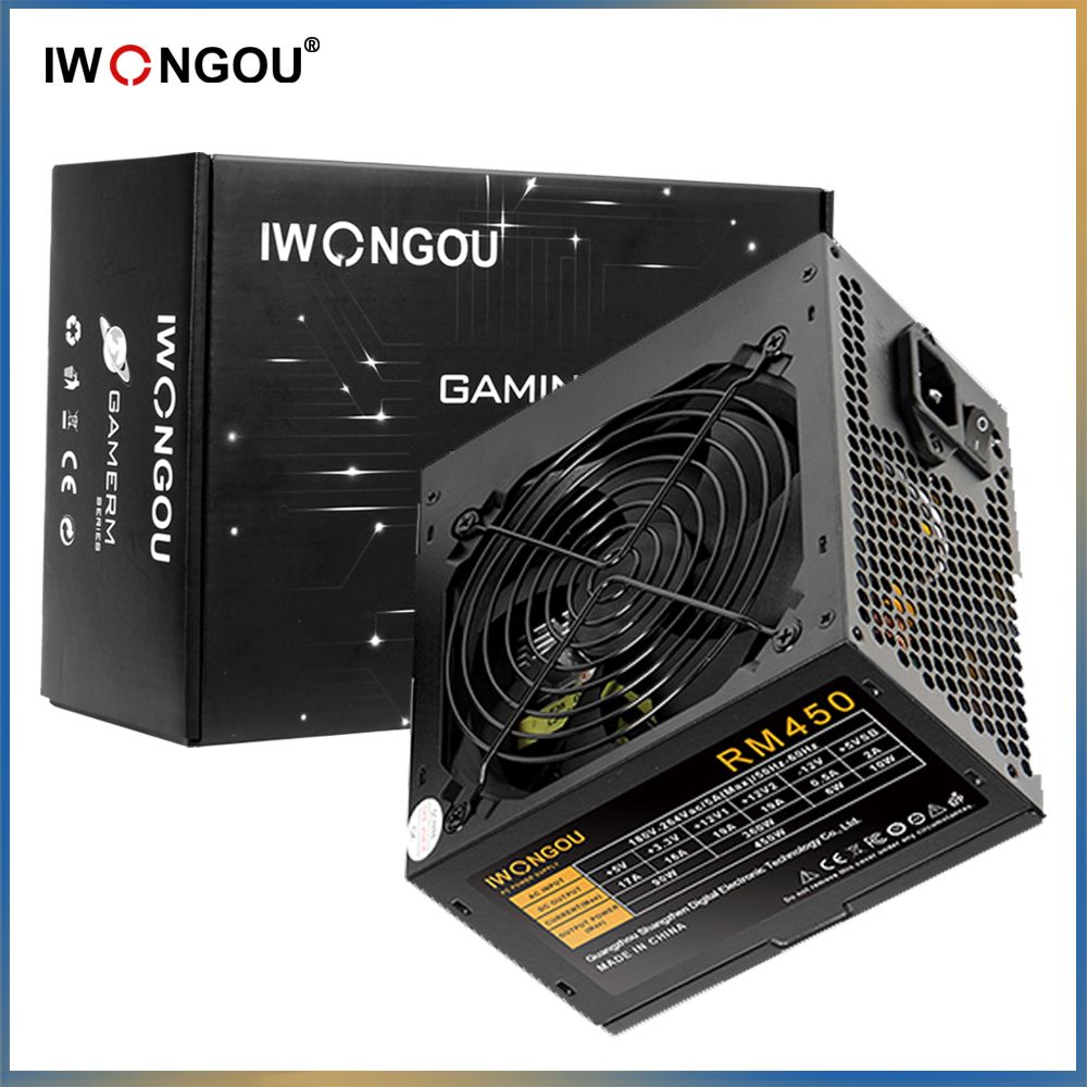 IWONGOU Блок питания компьютера DNDY700, 450 Вт