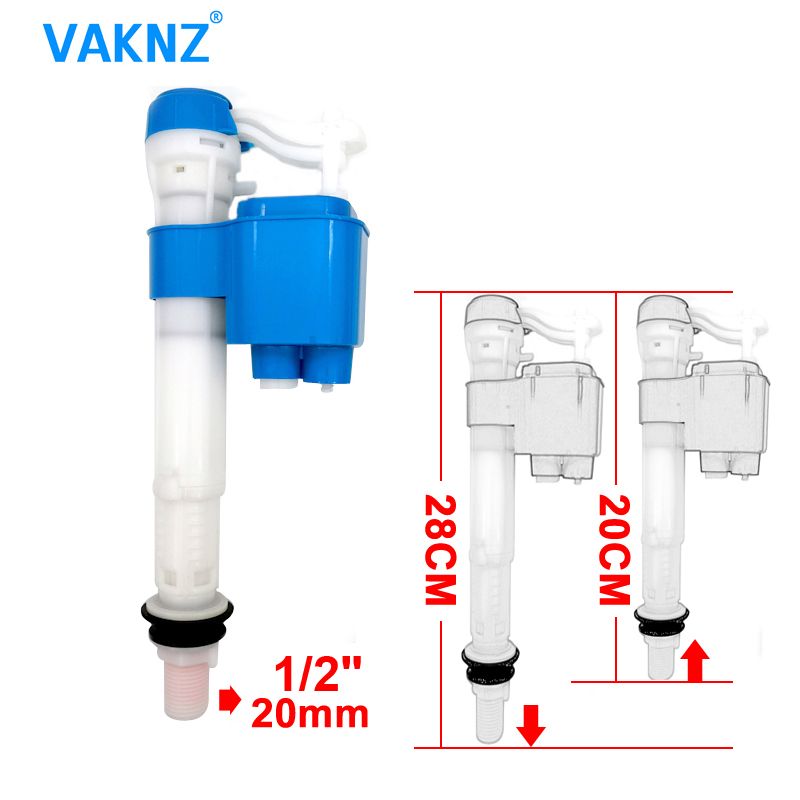 VAKNZКлапандлябачкаунитаза1/2"снижнейподводкой