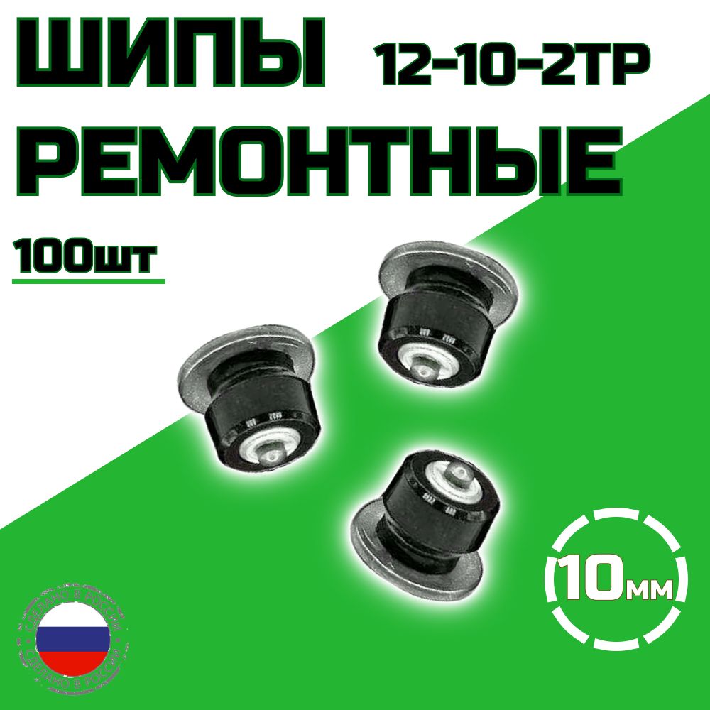 Шипыремонтные10мм100шт12-10-2ТР