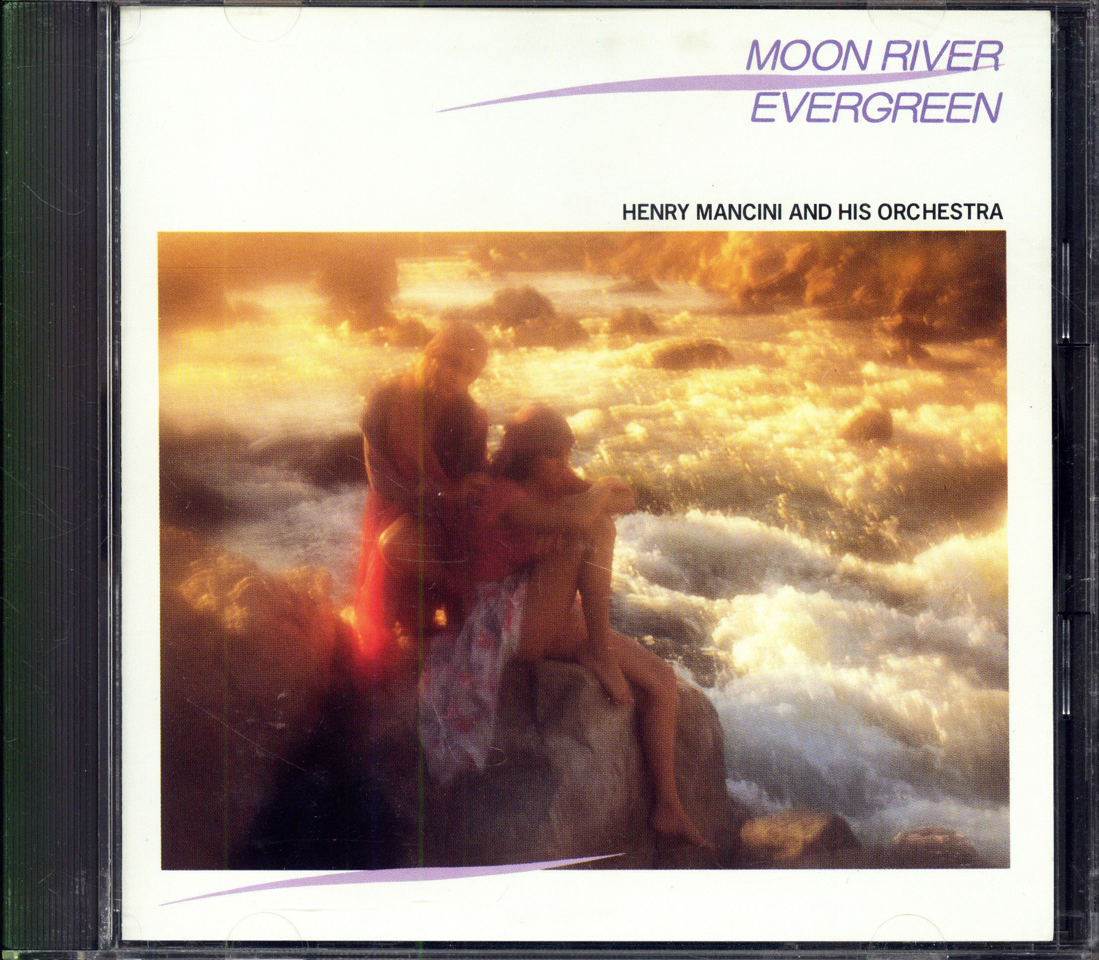 Henry Mancini And His Orchestra. Moon River, Evergreen (Japan, RCA, FBCP 91, 1991, диск) CD