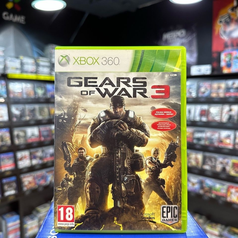 Игра Gears of War 3 (Xbox 360) (Box)