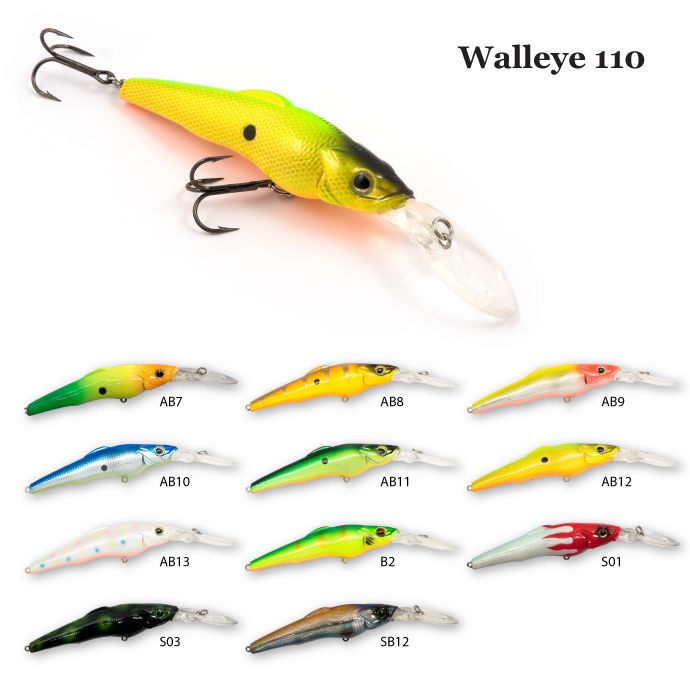 Воблер Raiden Walleye 110 26 гр. SB12
