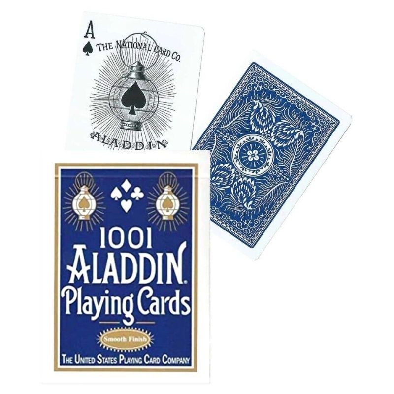 Карты Bicycle Aladdin Playing Cards blue