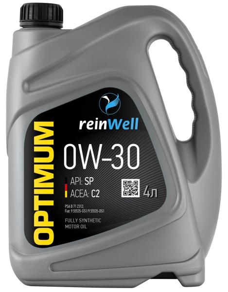 ReinWell0W-30Масломоторное,Синтетическое,4л