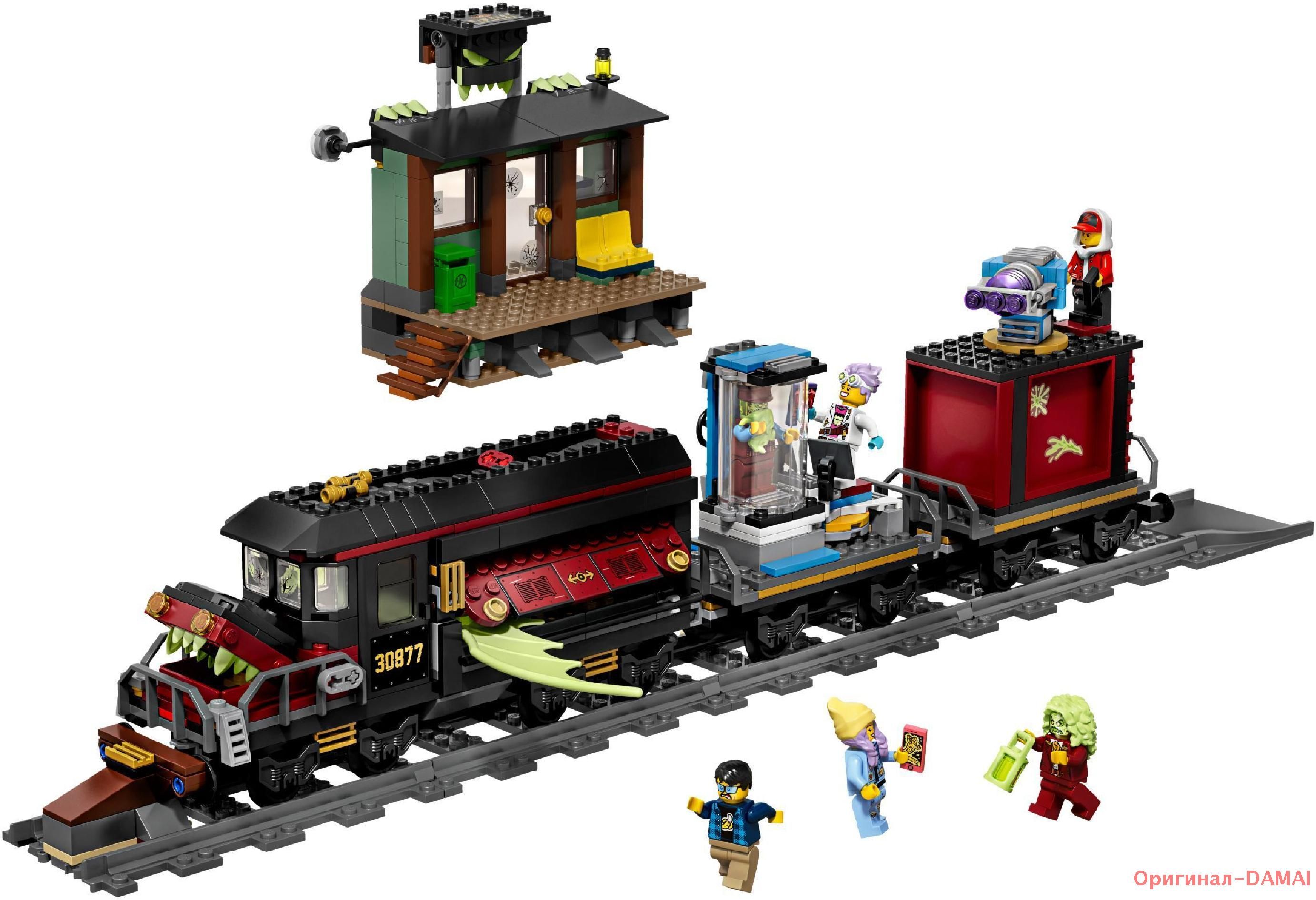 LEGO LEGO Hidden Side Augmented Reality AR Ghost Train Express 70424 697 Pieces OZON 1702072372