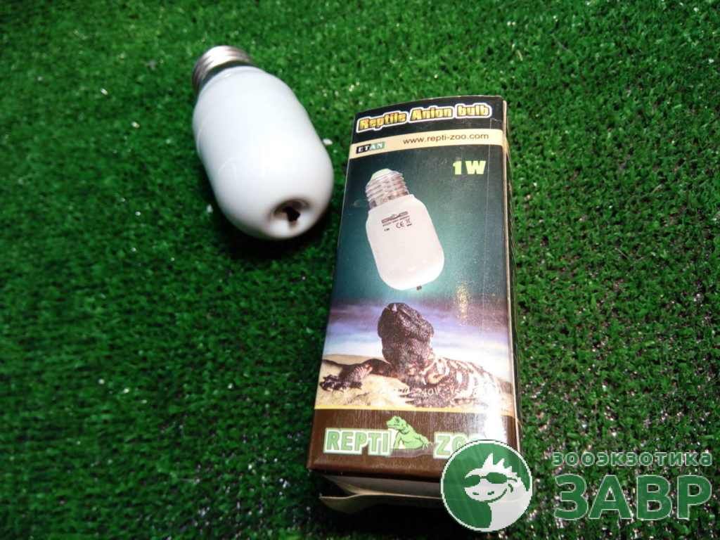 Repti-Zoo Ионизатор ANION Bulbs Dia 5*7/5 см 1 Вт