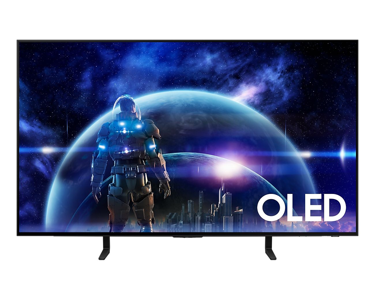 SamsungТелевизорQE48S90DAEXCE48"4KUHD,черный