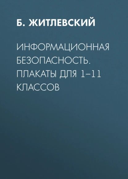 Информационная безопасность. Плакаты для 111 классов | Б. Житлевский | Электронная книга