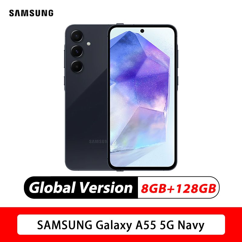 SamsungСмартфонsamsung-a55Global8/128ГБ,черный