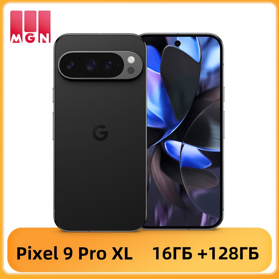 GoogleСмартфонГлобальнаяверсияGooglePixel9ProXL5GNFC5060mAhСмартфон6.8"Дисплейподдерживаетрусскийязык16/128ГБ,черный