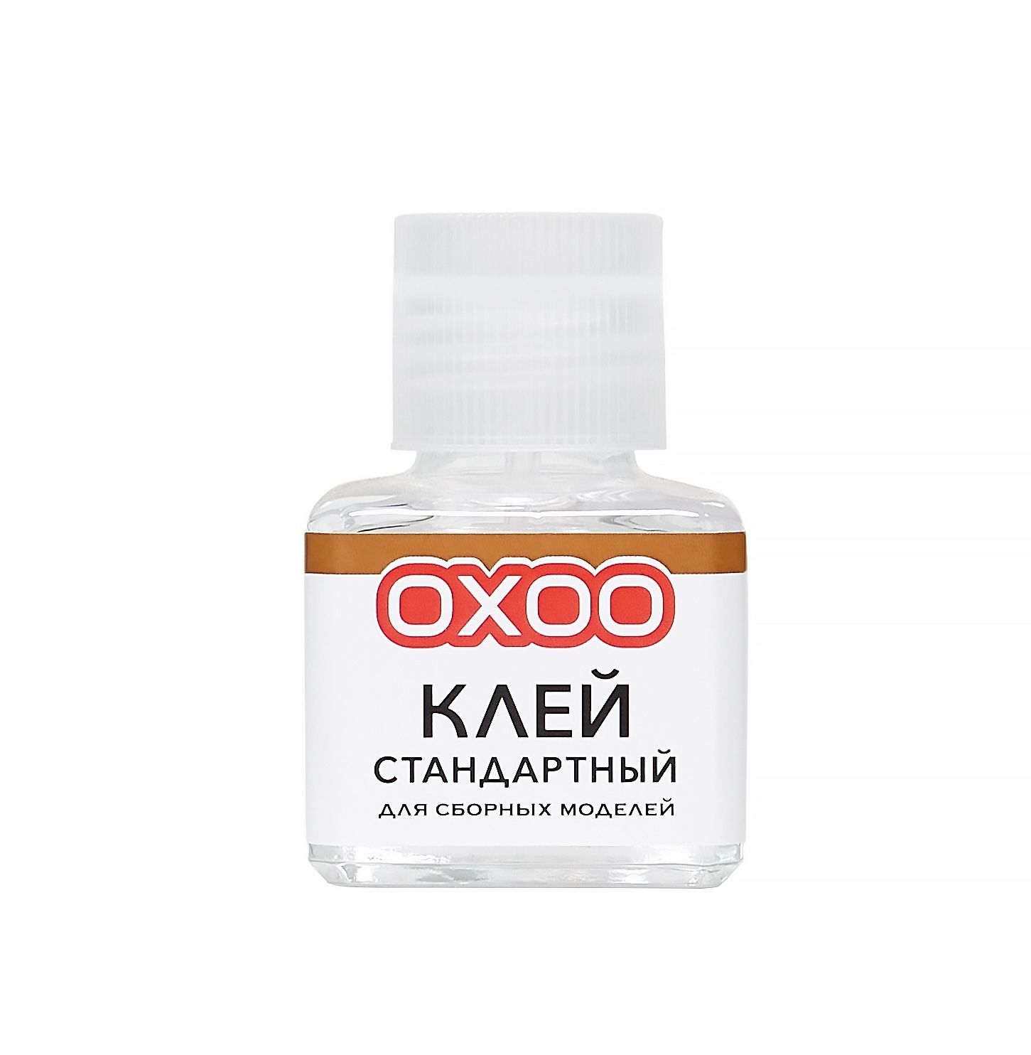 OXOO Клей для сборных моделей, Стандартный, 40 мл, С кисточкой