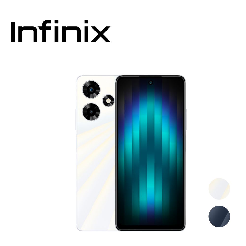 InfinixСмартфонHOT30X68314/128ГБ,белый