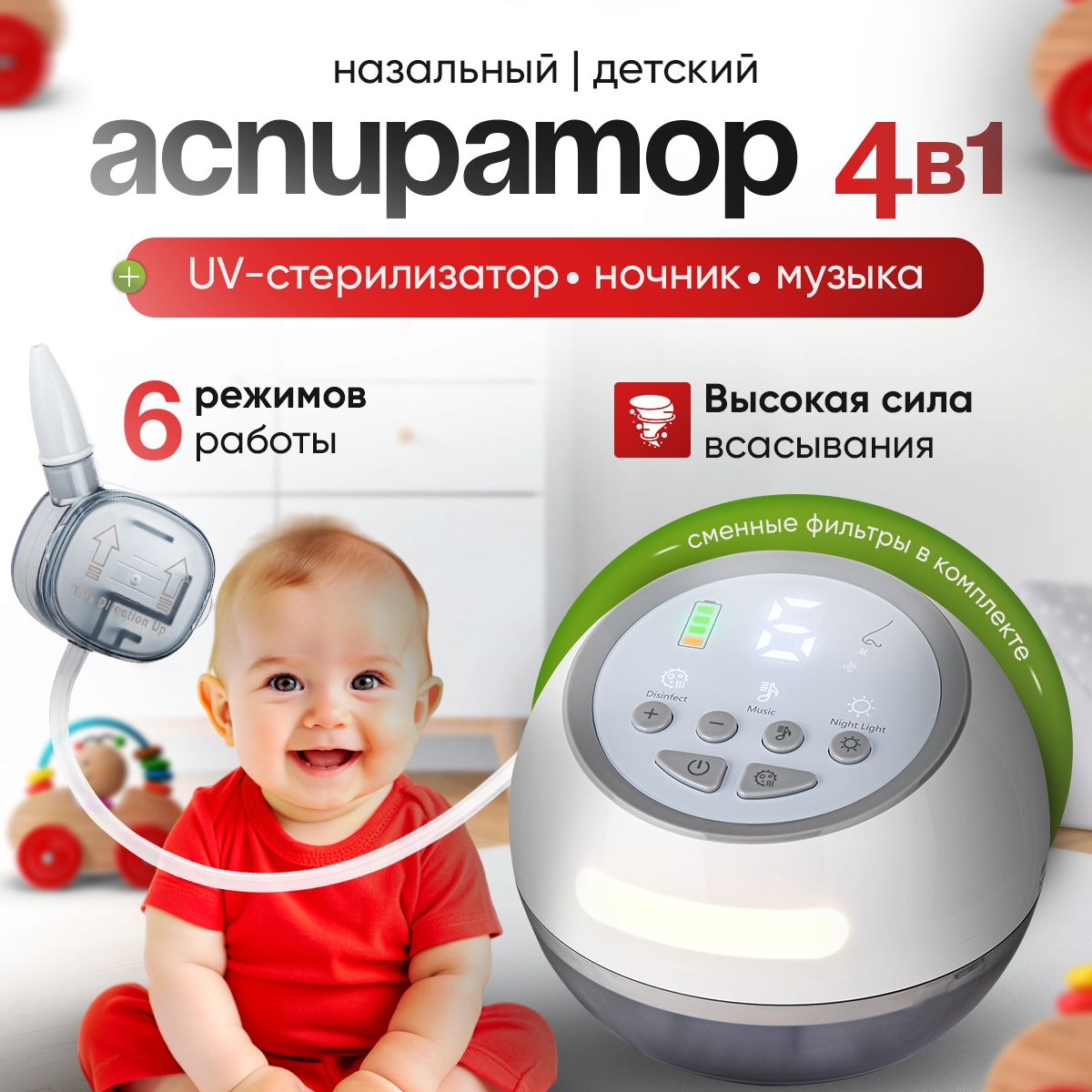 Аспиратор назальный со...
