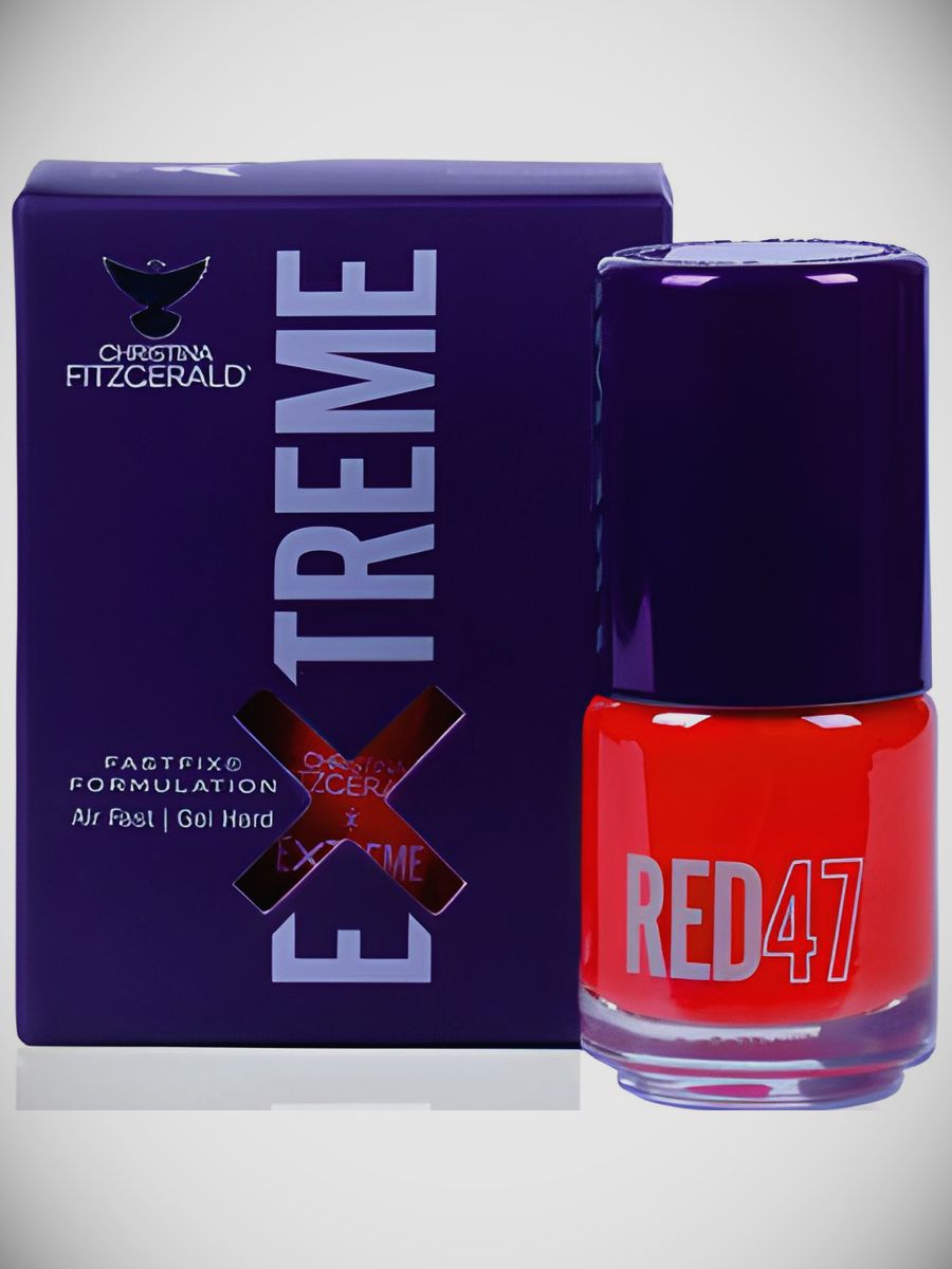 EXTREME Лак для ногтей - RED 47 / Mivis / Extreme red 47 /15ml