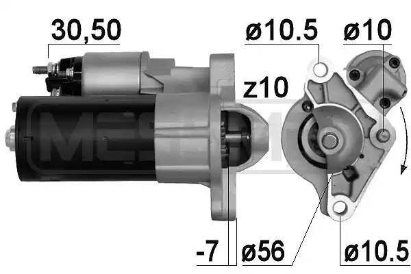 Стартер VOLVO 3.2/T6 1.4kw