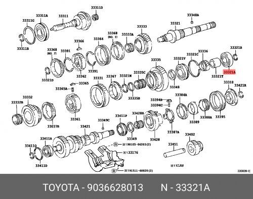 Подшипник Org