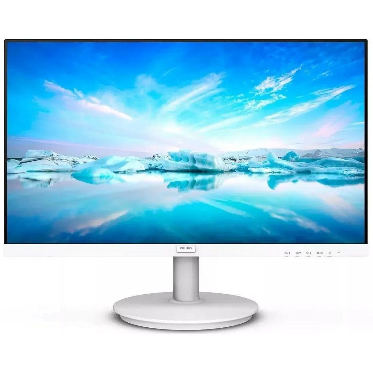 Philips 27" Монитор 271V8AW, IPS, 1920x1080, 75 Гц, белый