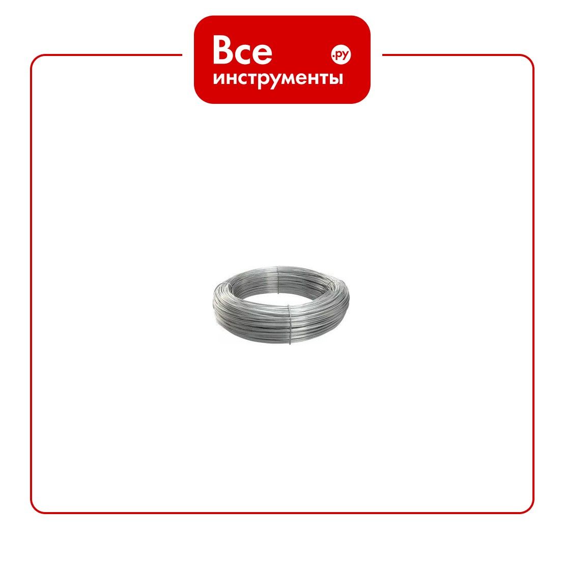 Проволока VOLOKA оцинкованная 5 мм 10 кг 65 м ПЦ-5-10