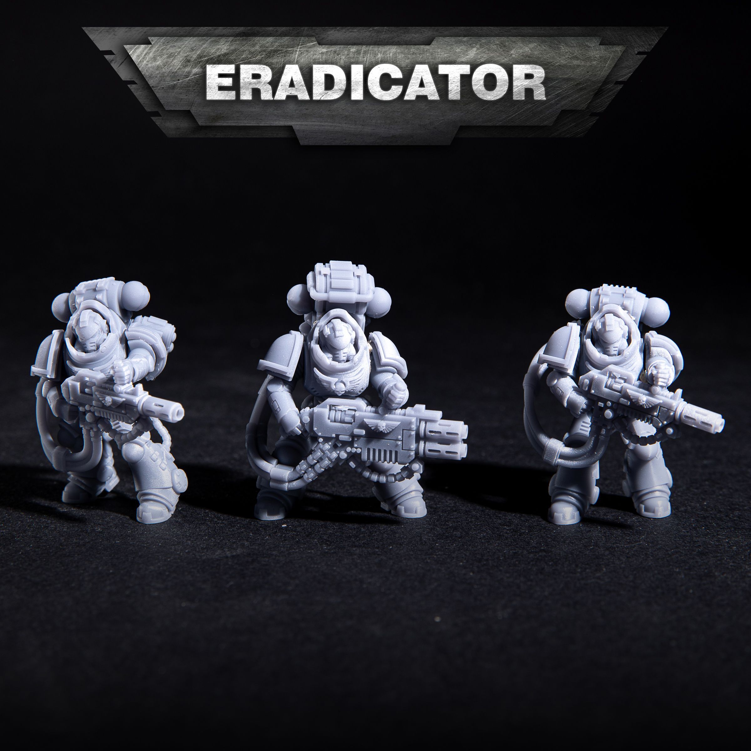 Eradicator Squad Space marines миниатюры для настольной игры Warhammer 40000