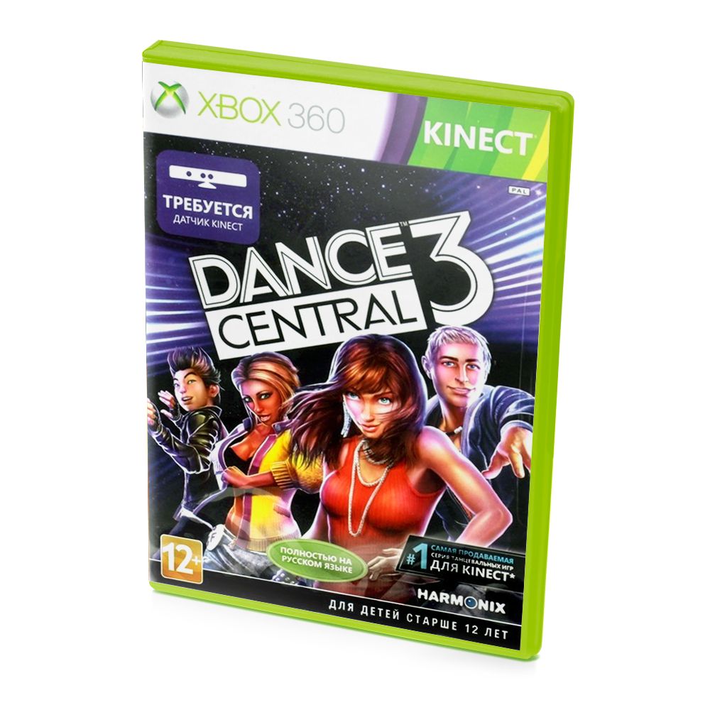 Игра Dance Central 3 для Kinect (XBox 360, Русская версия)