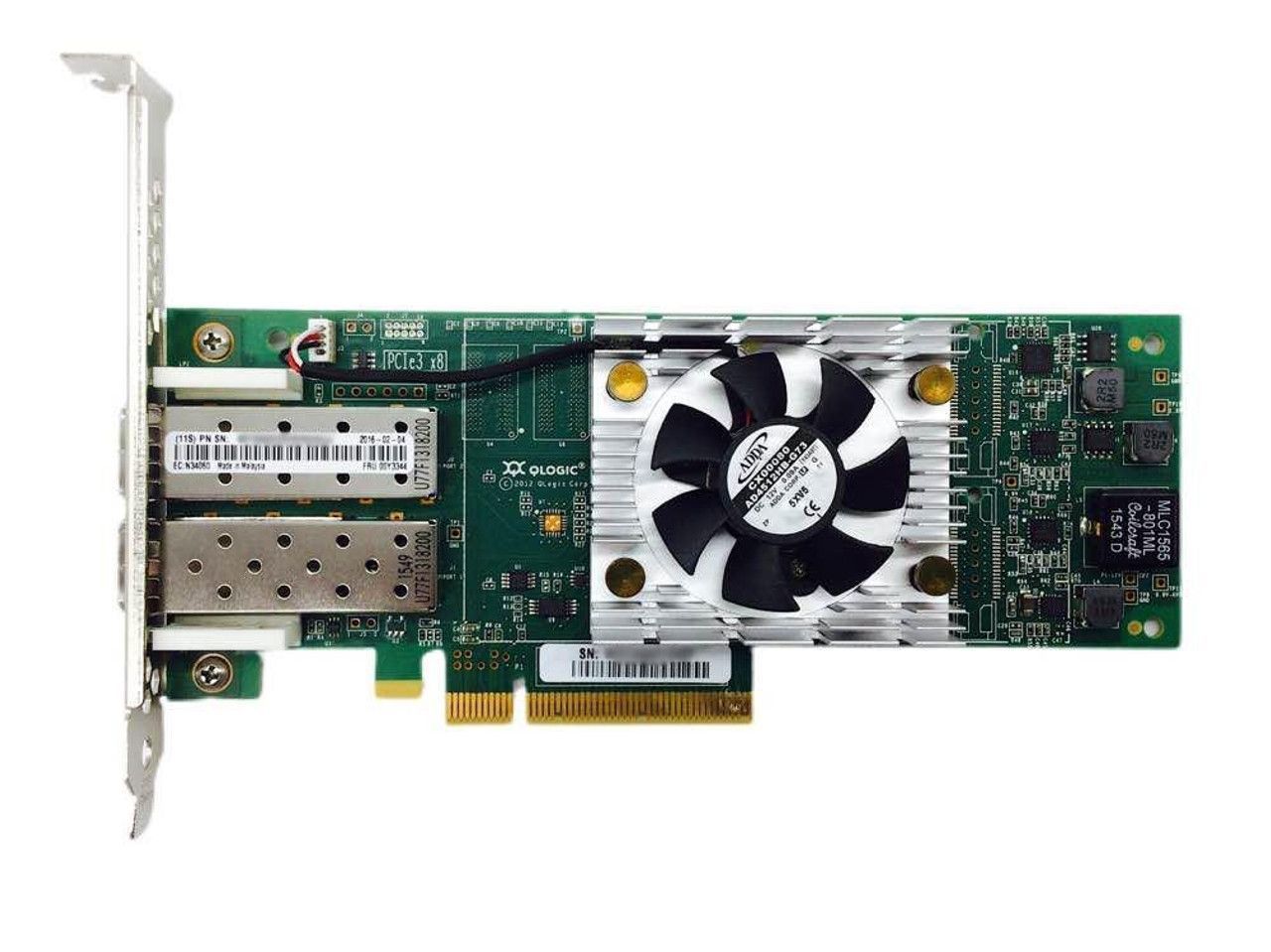 Контроллер Qlogic QLE8362-CU Fibre Channel 2х10 Гбит/с PCI-E Gen3 x4 Gen2 x8