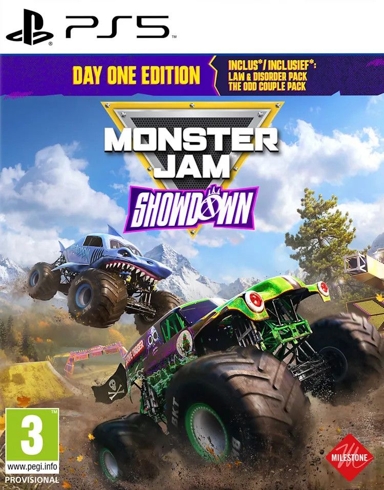 Игра Monster Jam Showdown (PS5) Полностью Английский