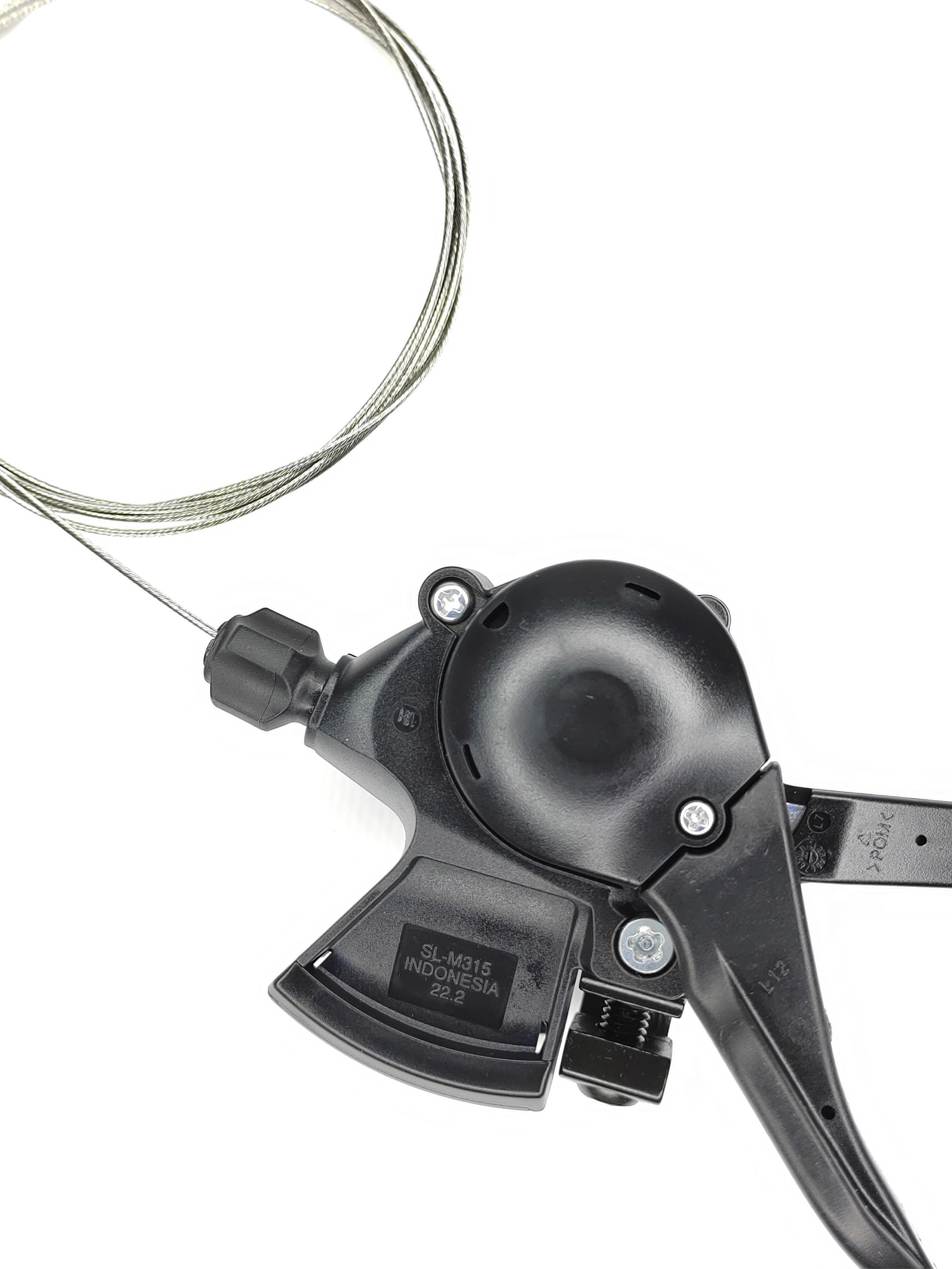 Shimano Шифтер (манетка) SL-M315, серия Altus, 3 скорости, под левую руку, трос 180 см — Товары для велоспорта — фото 3