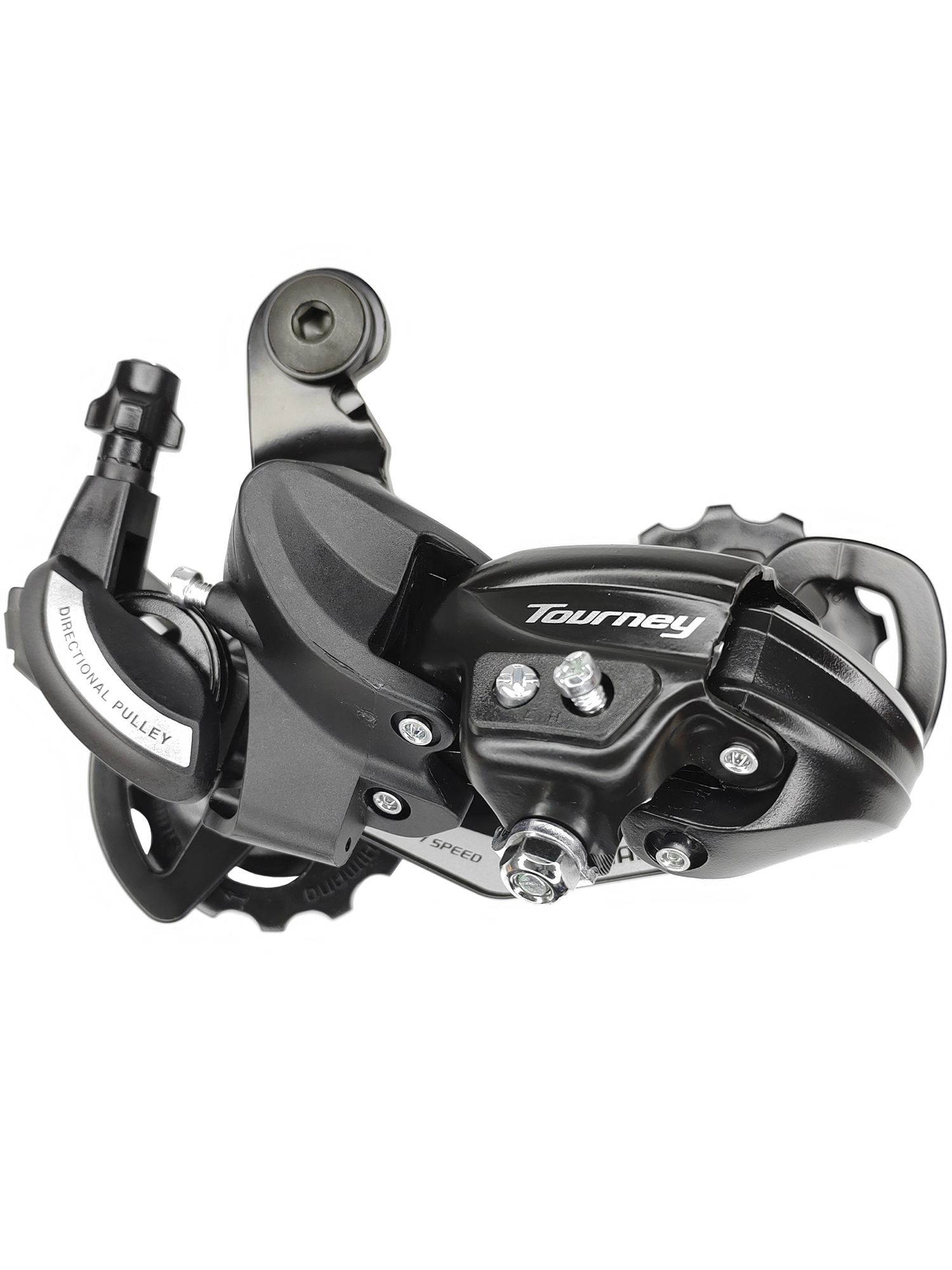 Shimano Переключатель задний для велосипеда RD-TY500, серия Tourney, 6-7 скоростей, крепление на петух (болт), черный — Товары для велоспорта — фото 2