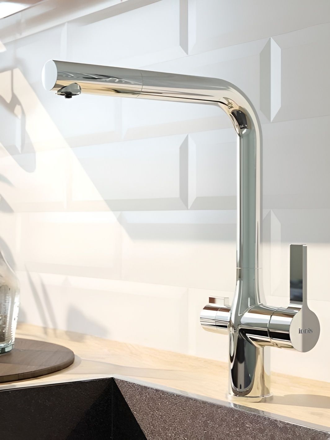 Фото товара на маркетплейсе ozon Смеситель для кухни с фильтром для питьевой воды IDDIS Pure, PURSBFLi05