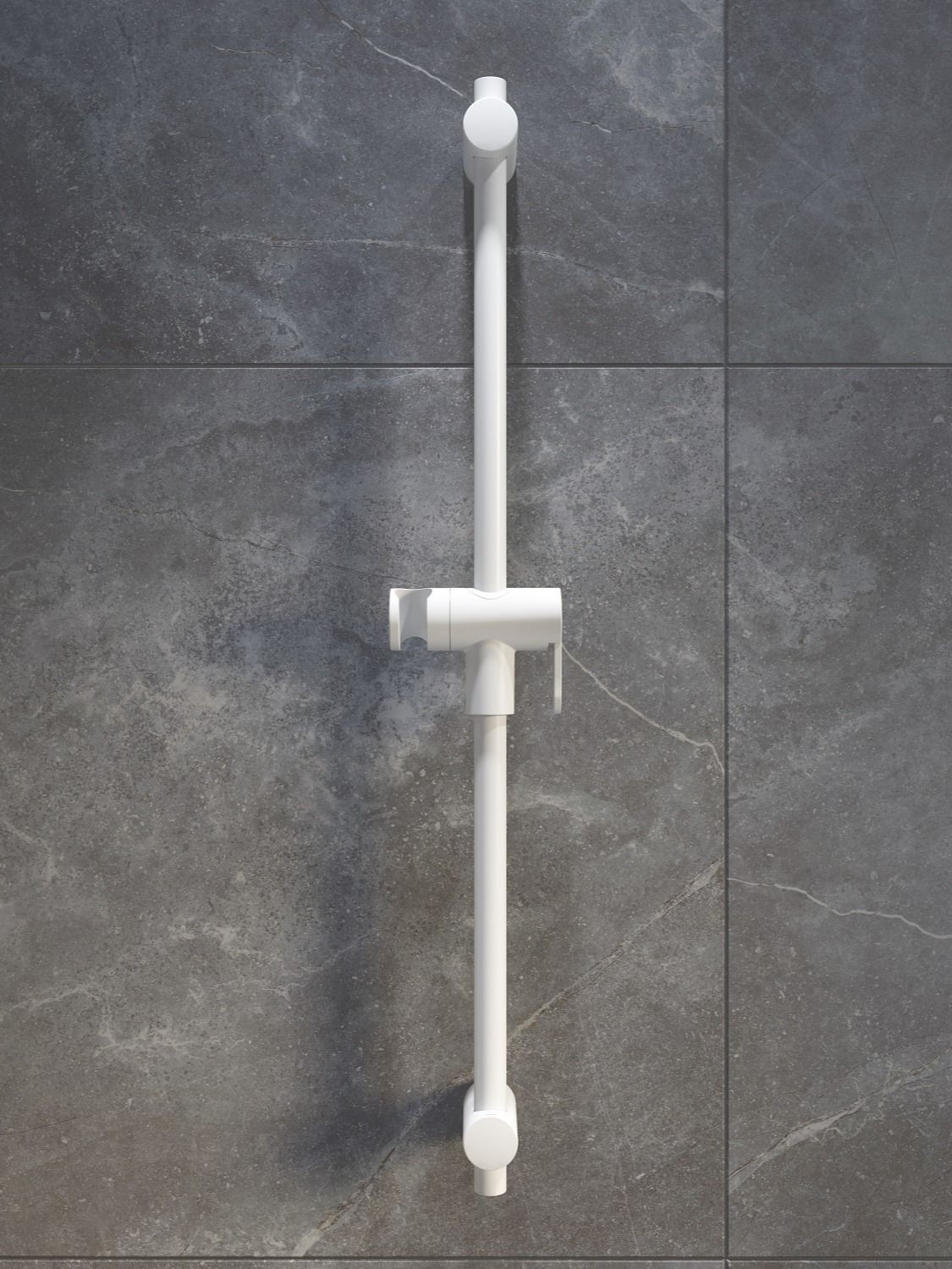 Фото товара на маркетплейсе ozon Стойка для душа, белая матовая, IDDIS, Ray, RAY70W0i17