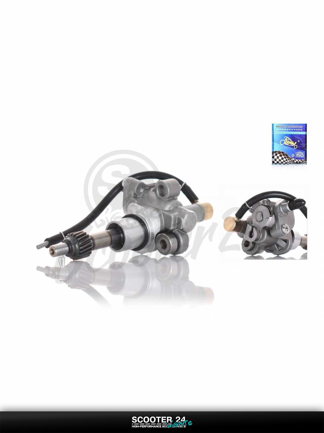 Маслонасос на скутер Honda DIO + шланги, фильтр / Хонда Дио Аф 27 "LIPAI"