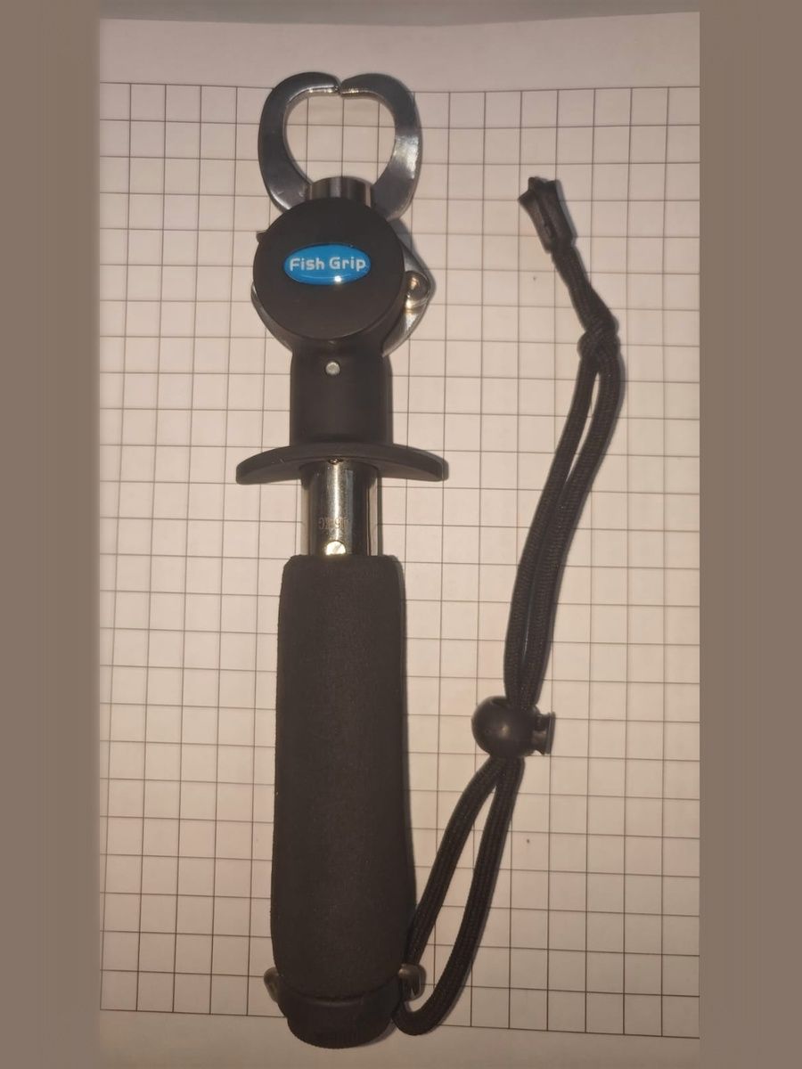 Захват для рыбы с весами и рулеткой; 1шт.