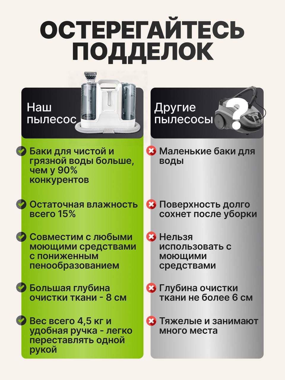 Моющий пылесос(图10)