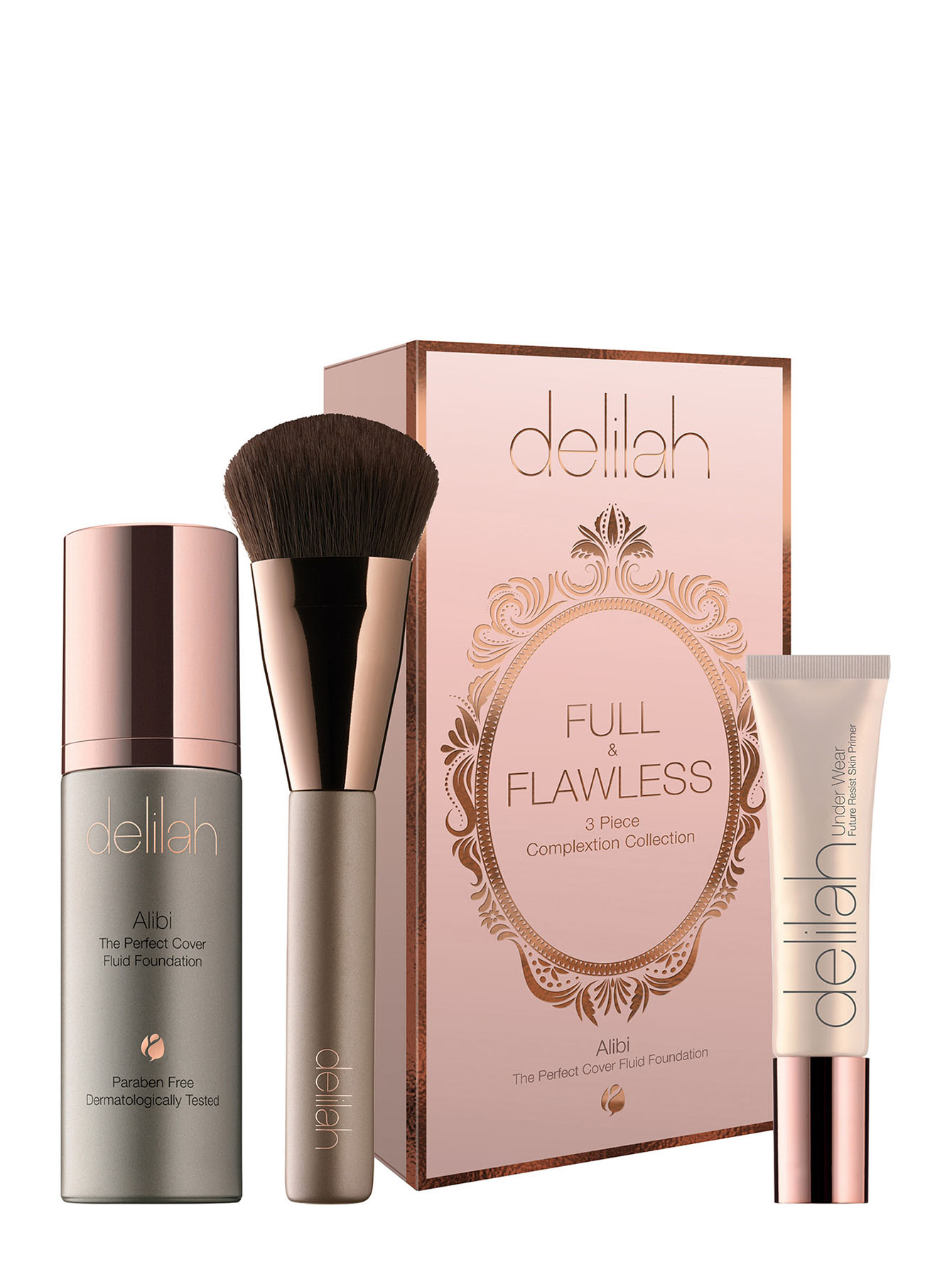 DELILAH Alibi Full & Flawless - Complexion Collection - Dune - набор средств макияжа для лица Delilah