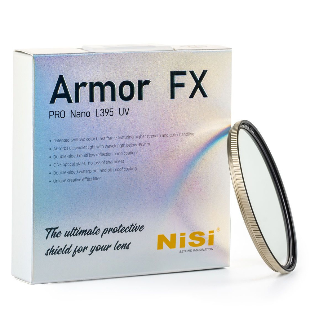 Светофильтр Nisi Armor FX PRO Nano L395 UV 49mm ультрафиолетовый #1
