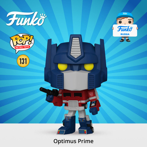 Отзывы на Фигурка Funko POP! Retro Toys Transformers 40 Years Optimus ...