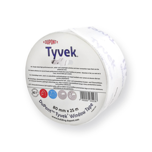Оконная лента Tyvek DuPont Window Tape 80мм х 25м купить на OZON по ...