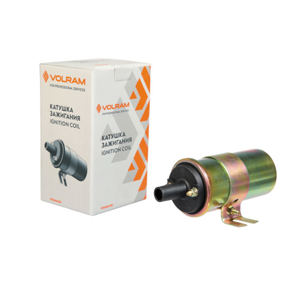 Катушка зажигания VOLRAM для ВАЗ 2108-21099, NIVA; ЗАЗ 1102; ИЖ 2715 ...