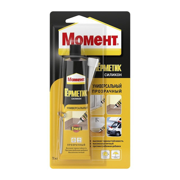 Клей-герметик Момент, прозрачный - купить по низким ценам в интернет ...