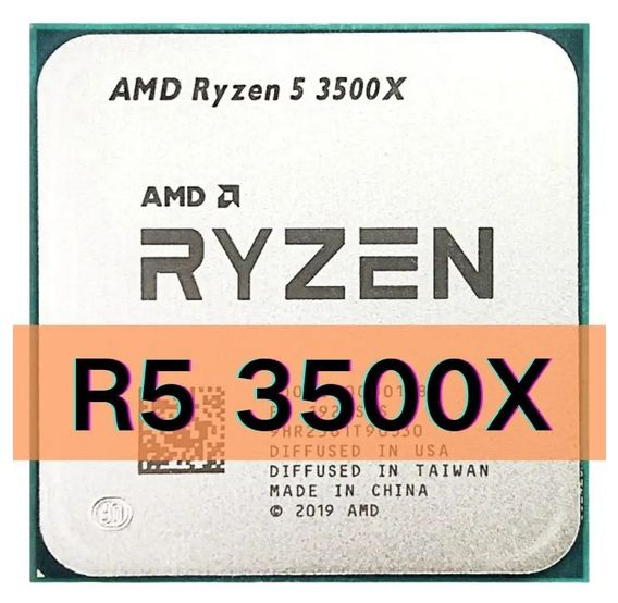 Процессор AMD Ryzen 5 3500X R5 3500X Ryzen 5, OEM (без кулера), 6 яд ...