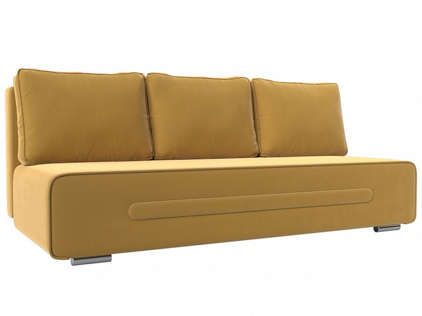 Прямой диван Еврокнижка без подлокотников, механизм Еврокнижка ...