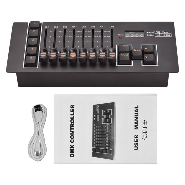 DMX-контроллер DMX 512 40-канальный сценический DJ-контроллер для DJ ...