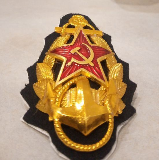 Кокарда ВМФ СССР - купить с доставкой по выгодным ценам в интернет ...
