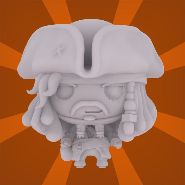 Фигурка POP Капитан Джэк Воробей - 60 мм / Jack Sparrow, Пираты ...