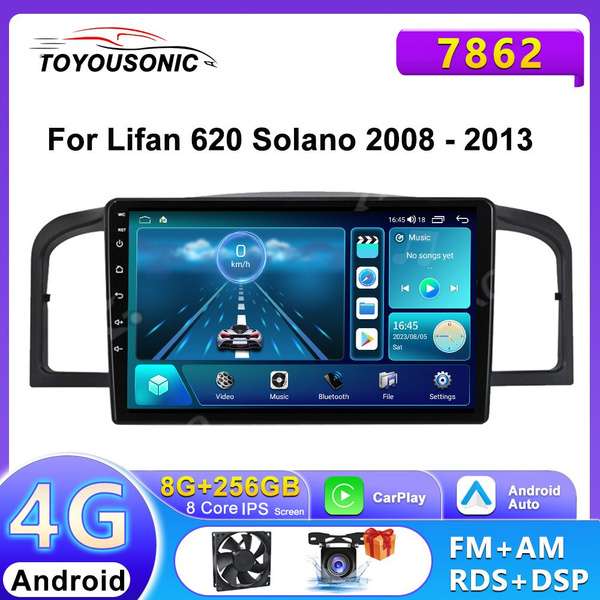 Магнитола для Lifan Solano 620 2010-2016,8 ядерный процессор 6/128Гб ...