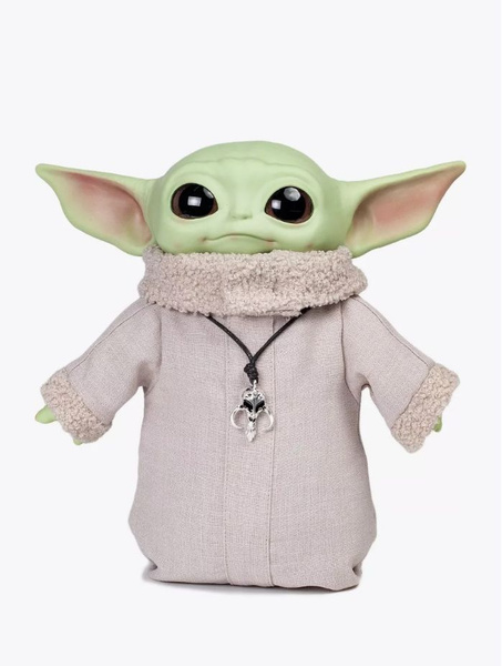 Фигурка плюшевая Мандалорец малыш Йода Грогу Star Wars - купить с ...