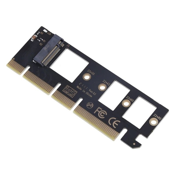 Adaptador Quad M.2 NVME SSD A PCI-E 4.0 X16, Tarjeta