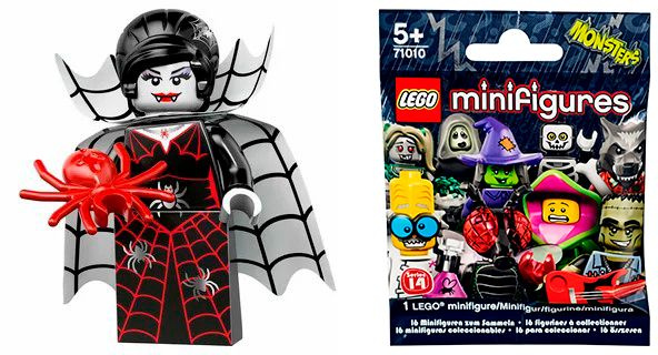 Леди-паук / Паучиха LEGO Collectable Minifigures 71010 Серия 14: ЛЕГО ...